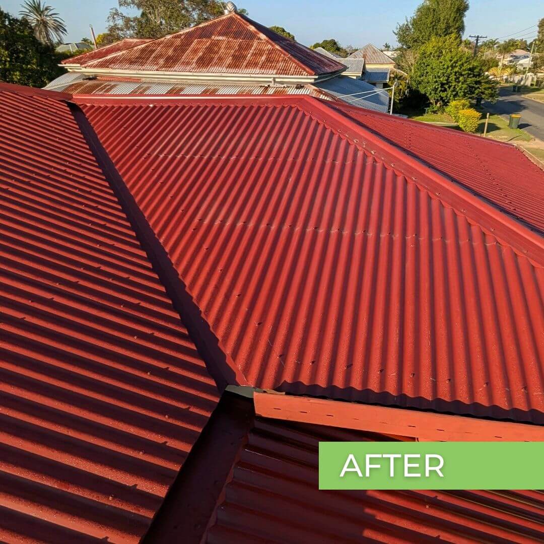 tile to tin conversion sunshine coast brisbane signature roofing after image